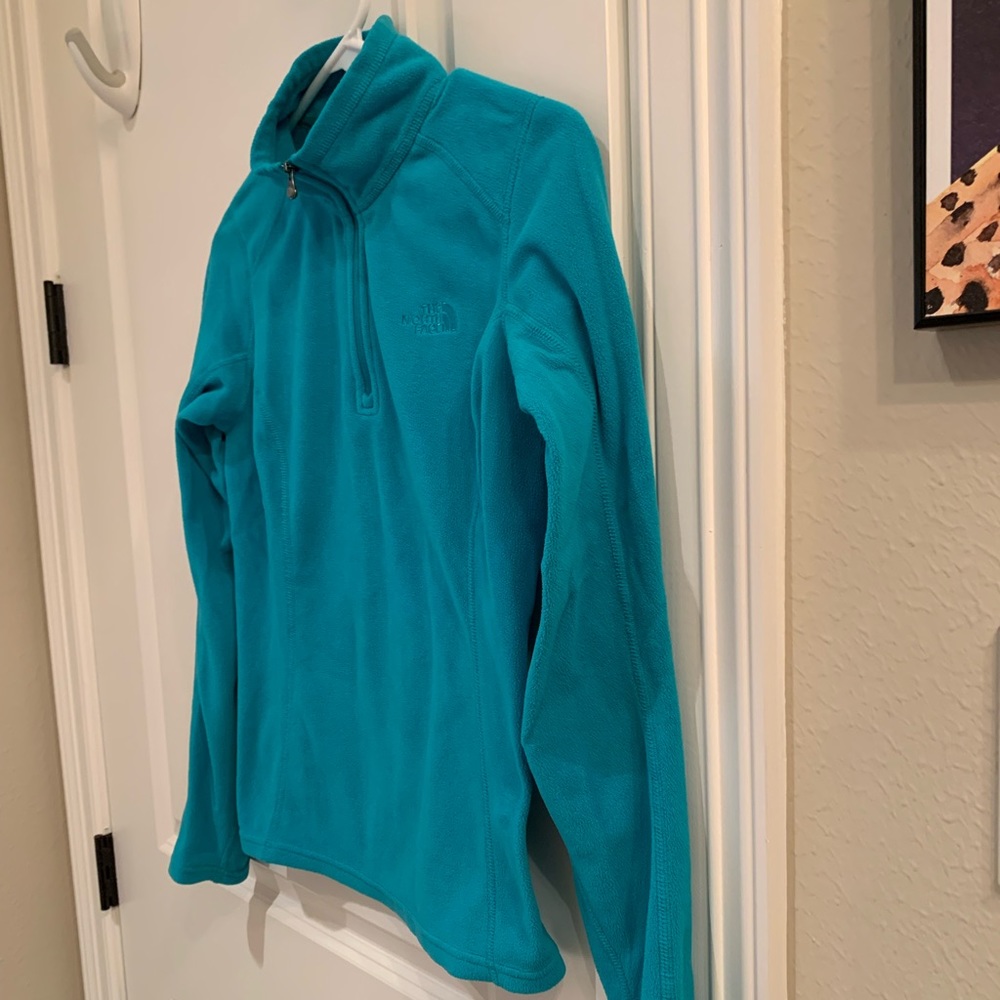 The North Face 1/4 Zip Lightweight Fleece Pullover Size Extra Small - Picture 5 of 6